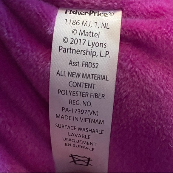 Barney large plush stuffed animal - Picture 5 of 5